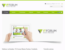 Tablet Screenshot of itforum.de