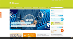 Desktop Screenshot of itforum.dk